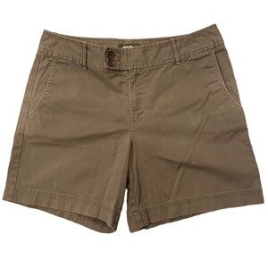 Eddie Bauer Womens Mercer Fit Flat Front Shorts